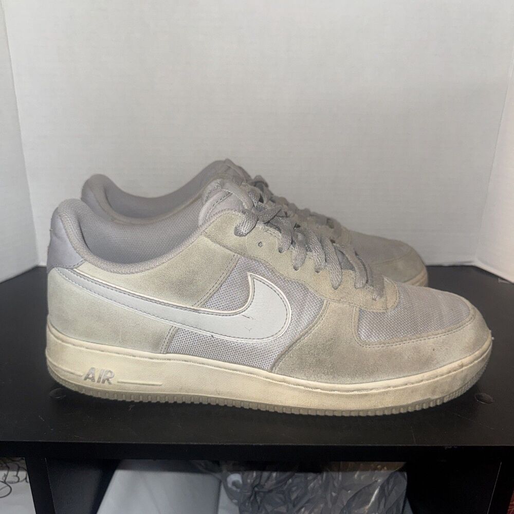 Nike Air Force 1 Low (Cool) Wolf Grey White Men’s 13 488298-090 *rare Model